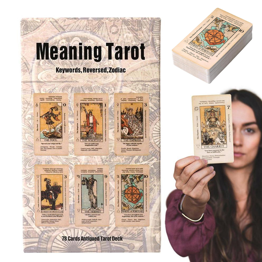 Zodiac Party Games - Meaning Tarot Cards Family Party Supplies