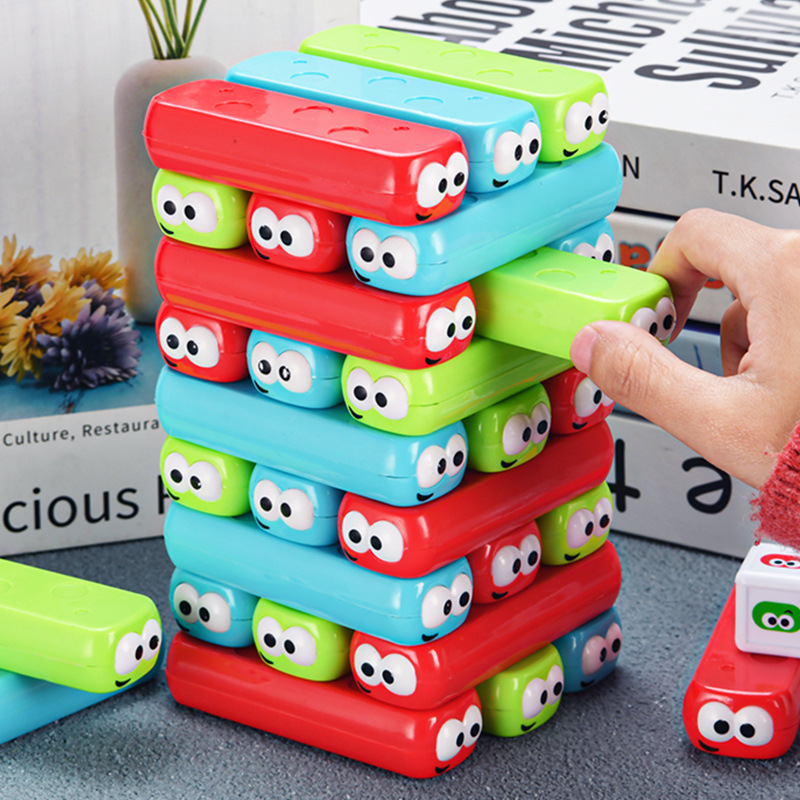 Party Games Quiz - Colorful Stacking Music Stacking Tower Party