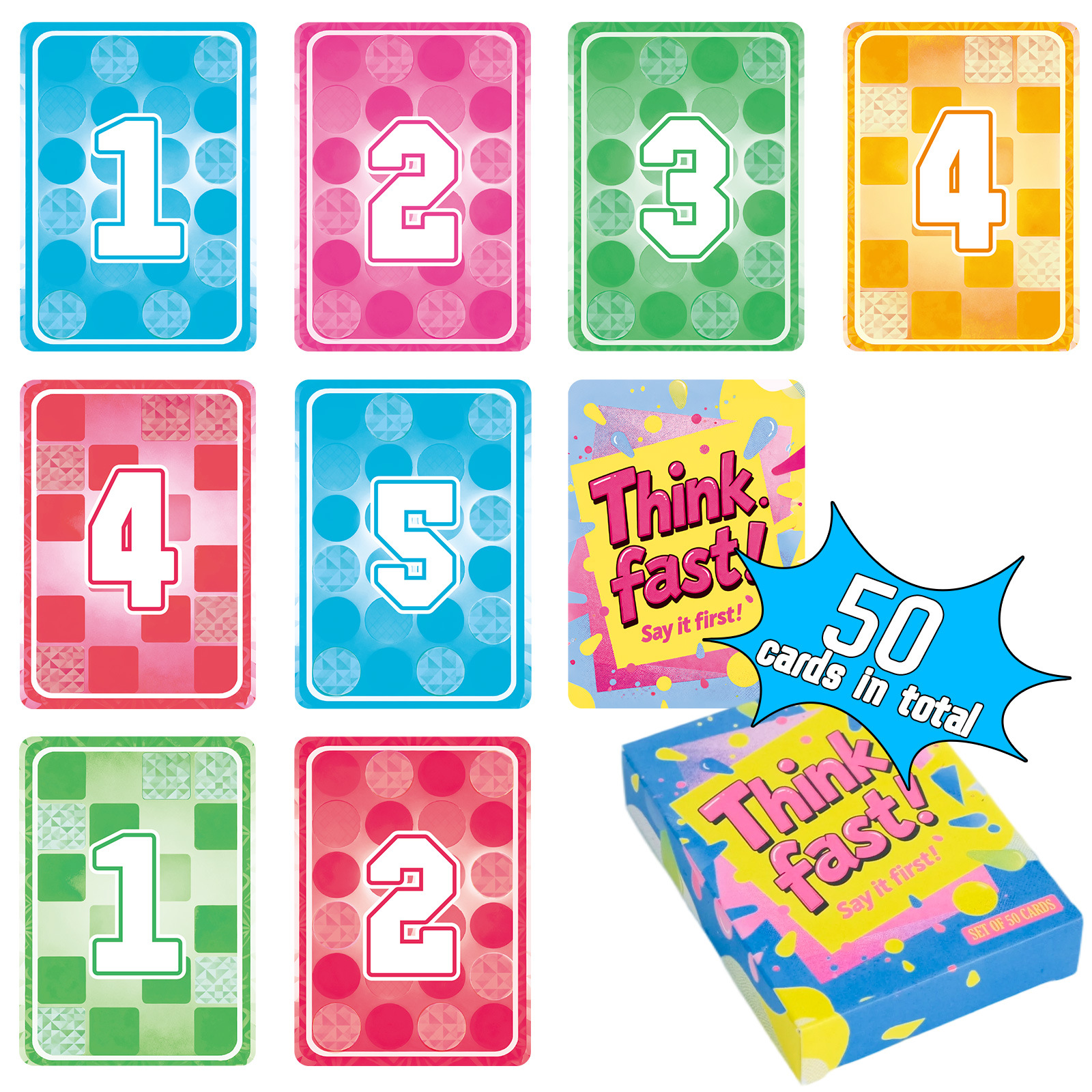 Quick Games Party - 1 Box Quick Thinking Number Puzzle