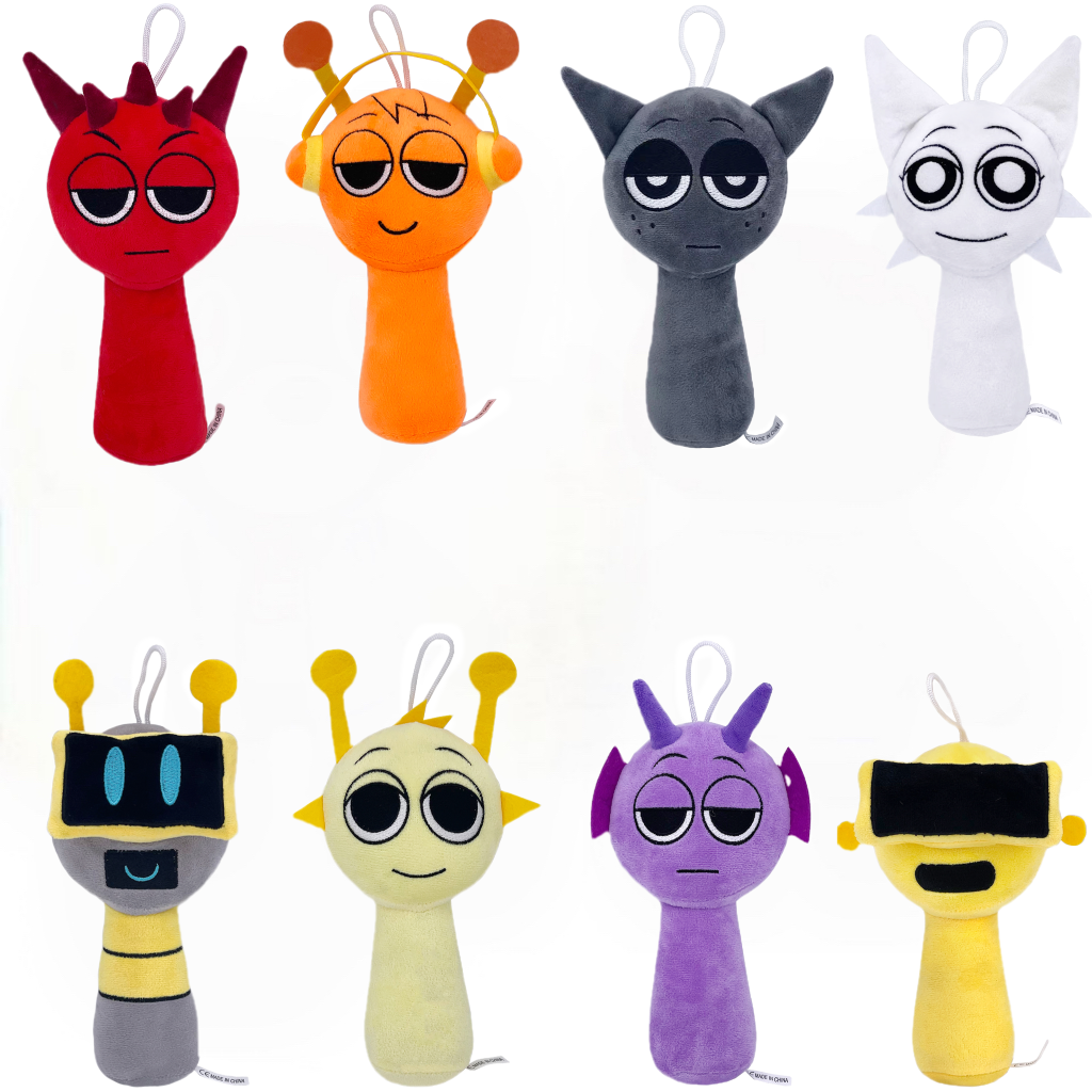 Party Games Quiz - Sprunki Plush Toys Sprunki Plush Doll
