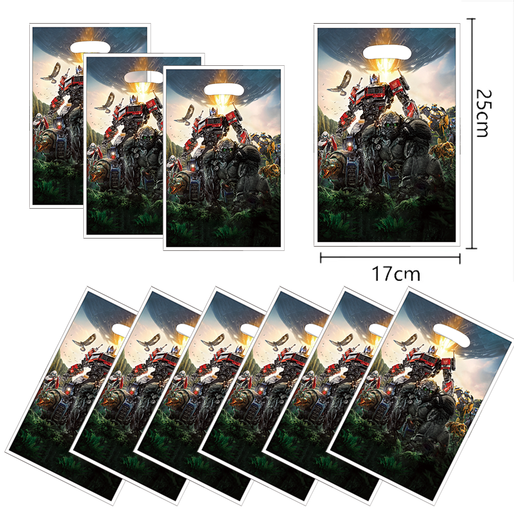 Party Games Graduation - Cartoon Transformation Gift Bags Birthday Decoration