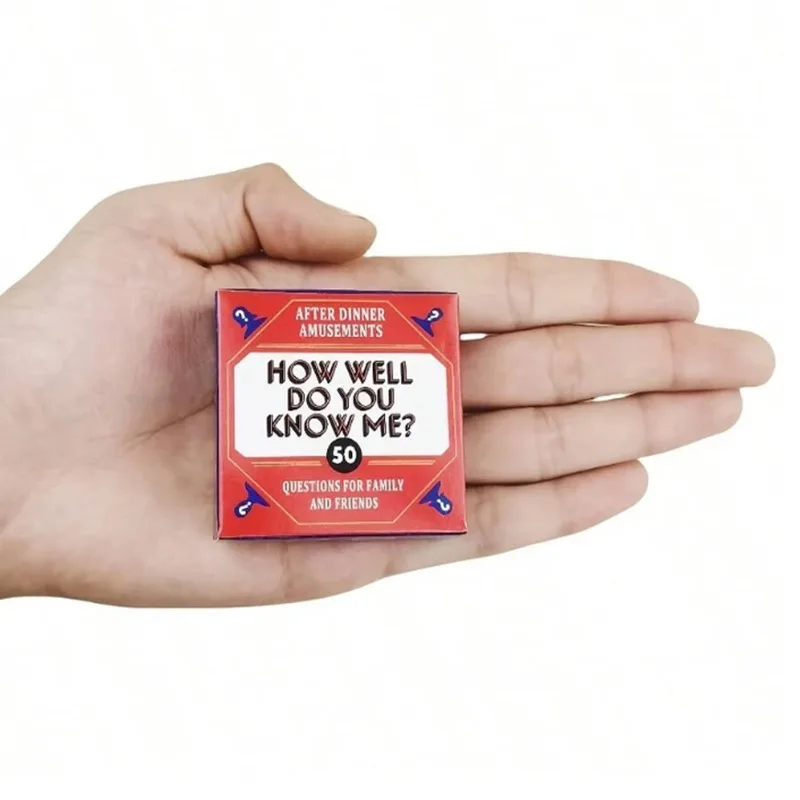 50Pcs How Well Do You Know Me  - Party Games Gifts ulasan dan harga
