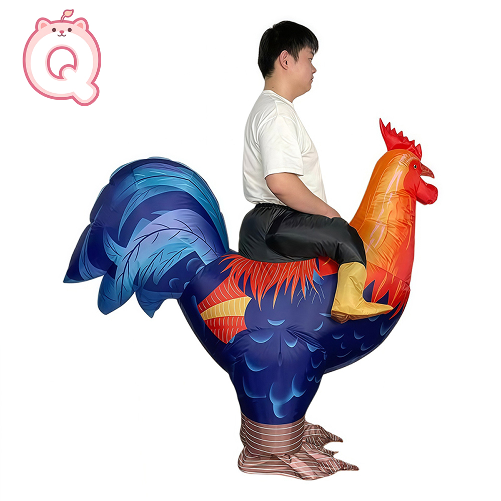 Halloween Party Mascot Rooster - Zoo Party Games ulasan dan harga