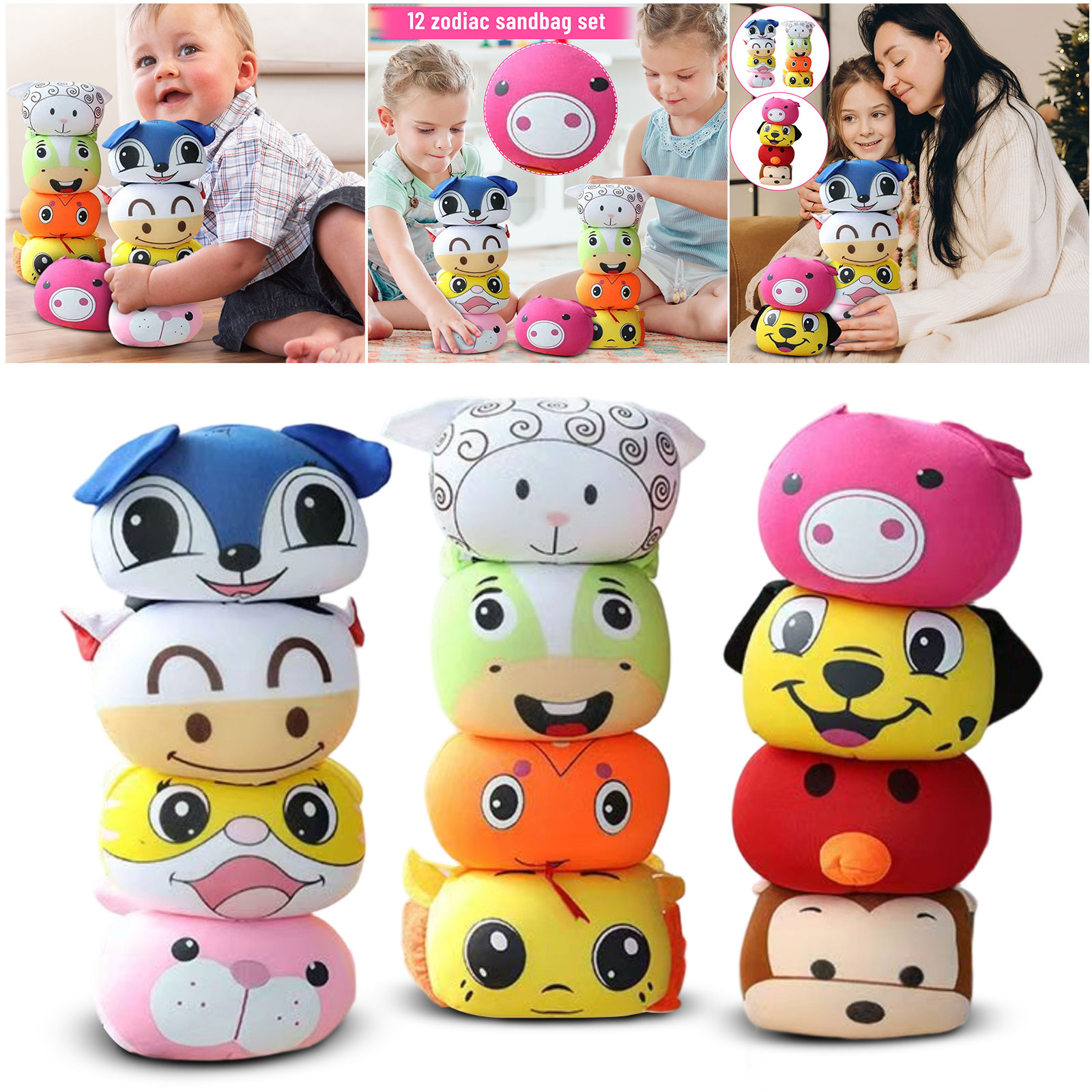 12PCS Chinese Zodiac Animal Be - Zodiac Party Games ulasan dan harga
