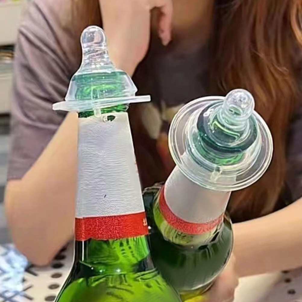 20Pcs Silicone Beer Bottle Cap - Party Games Adults Drinking ulasan dan harga