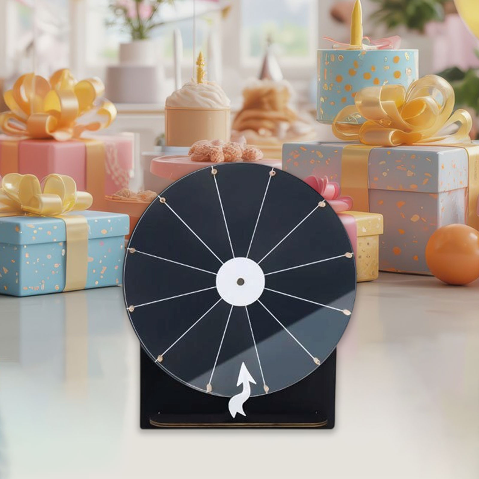 Rotating Wheel for Prizes Acry - Party Games Adults Drinking ulasan dan harga