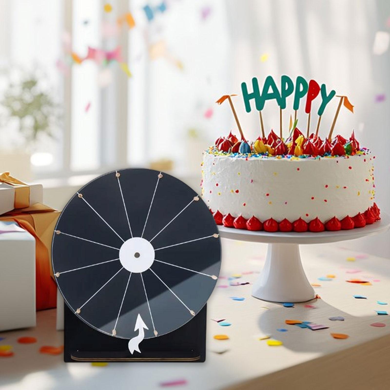 Rotating Wheel for Prizes Acry - Party Games Adults Drinking ulasan dan harga