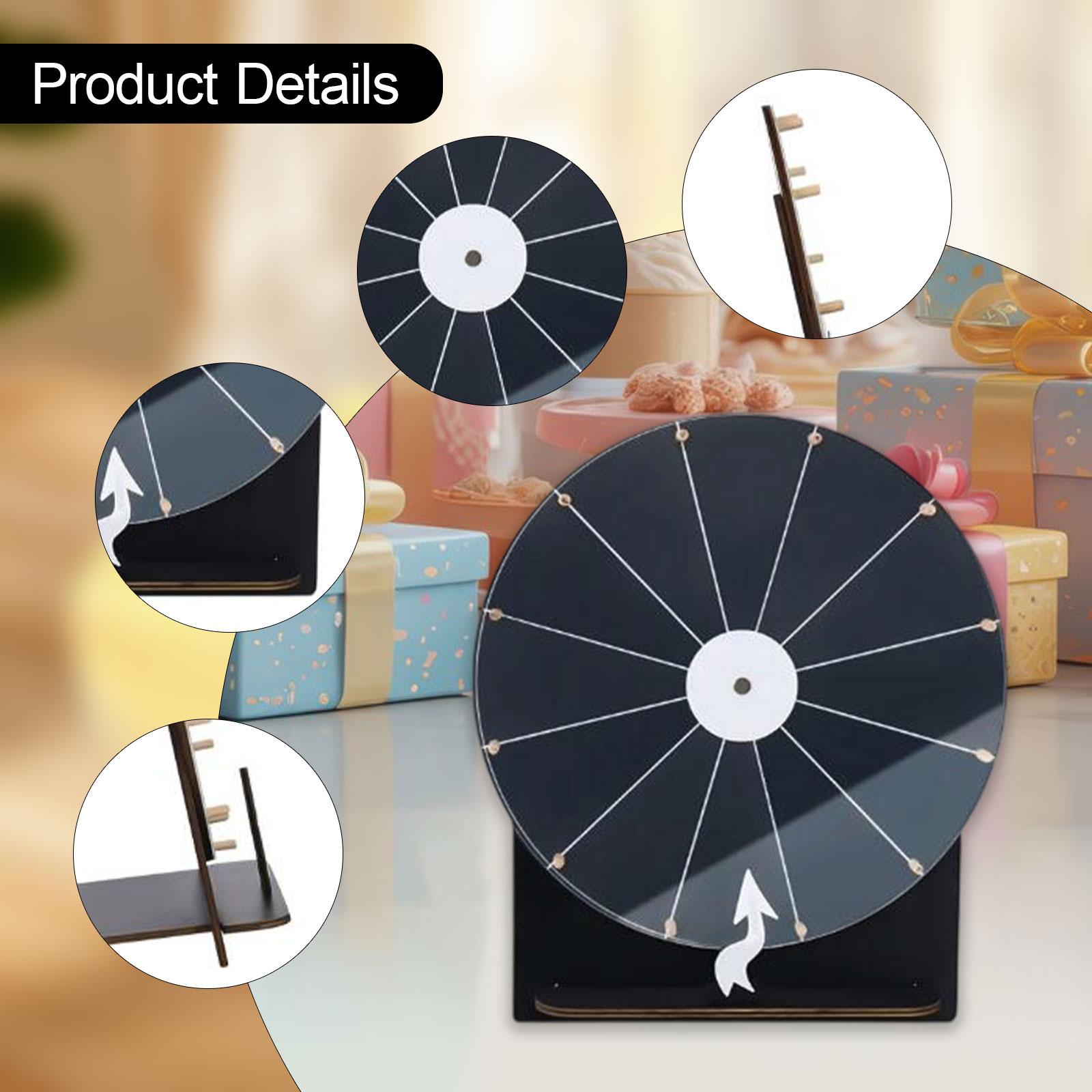 Rotating Wheel for Prizes Acry - Party Games Adults Drinking ulasan dan harga