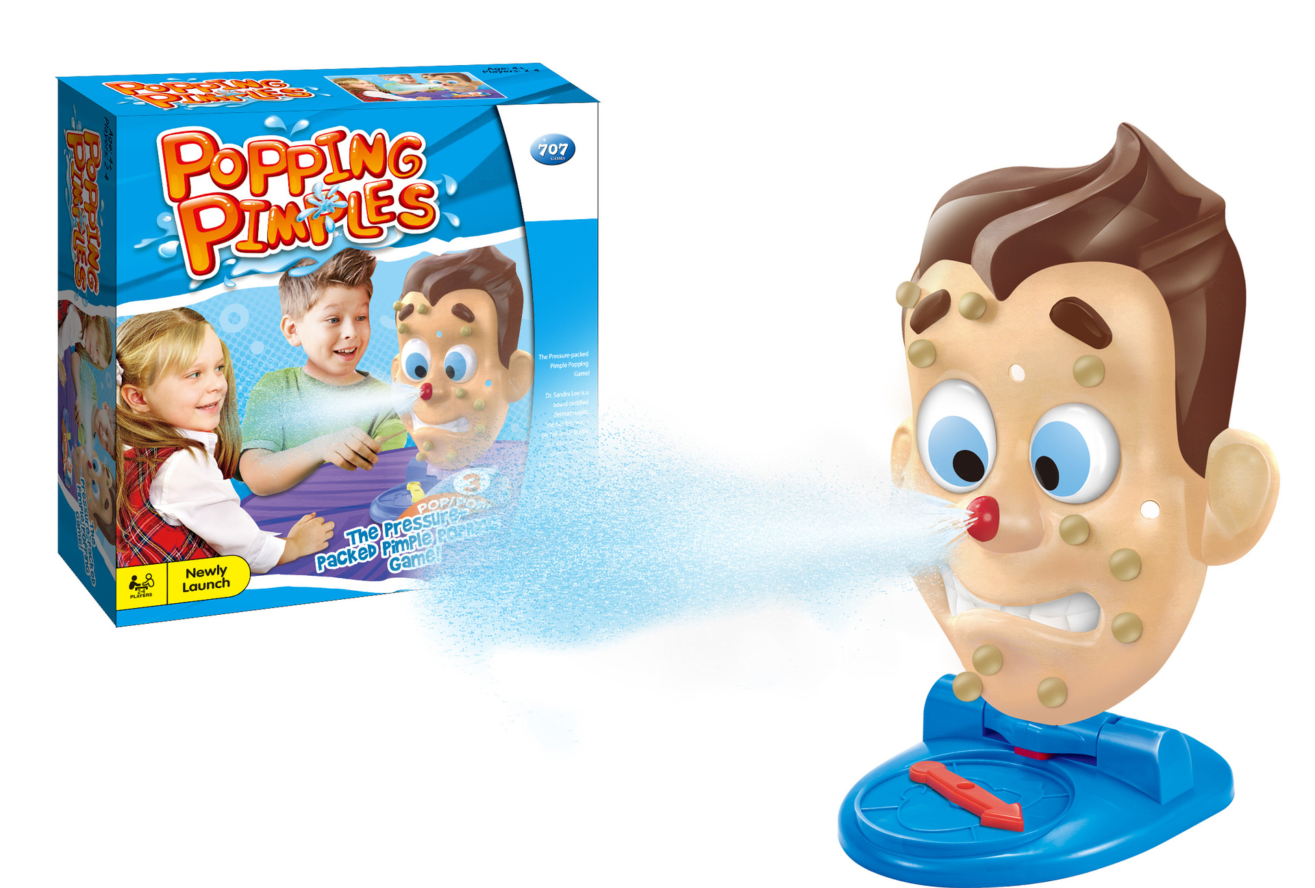 Popping Pimples Toy, Water Spr - Party Games Jogos ulasan dan harga
