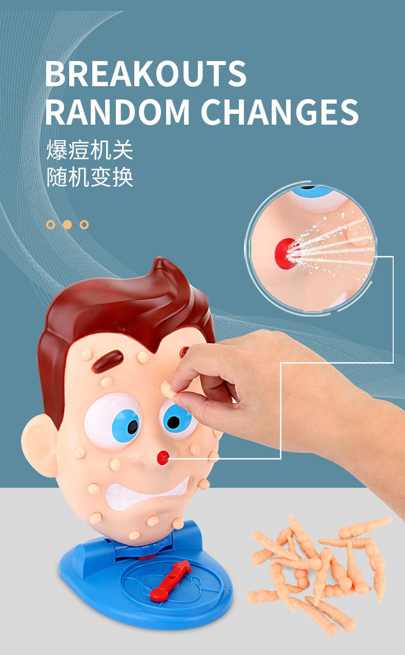 Popping Pimples Toy, Water Spr - Party Games Jogos ulasan dan harga