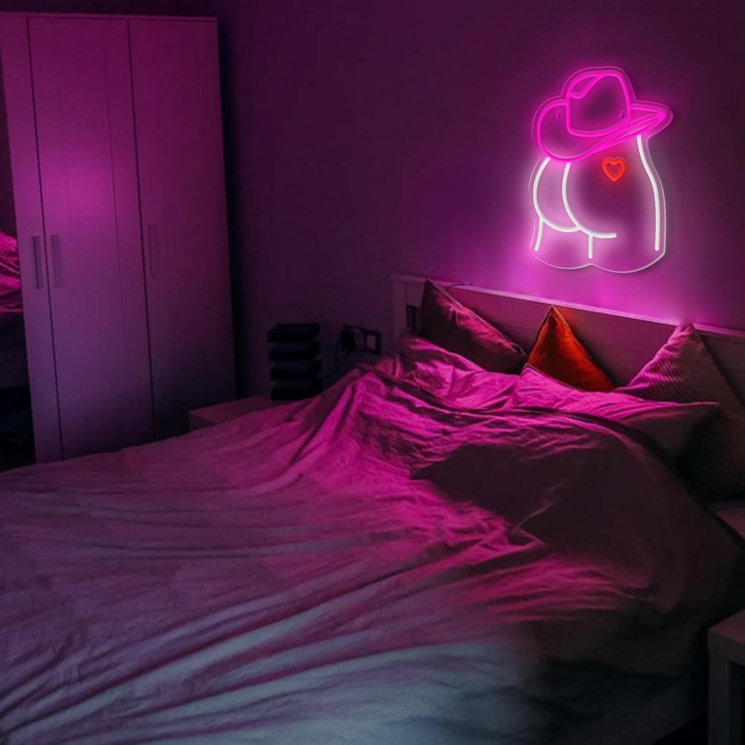 Cowgirl Neon Sign Dimmable LED - Party Games Gifts ulasan dan harga