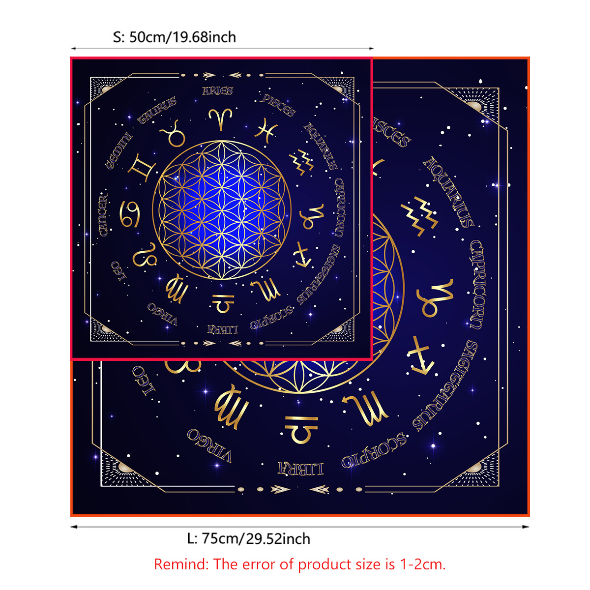 Wheel Of The Zodiac Tarot Tabl - Zodiac Party Games ulasan dan harga