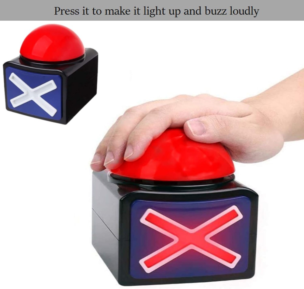 Game Show Buzzer with Lights a - Party Games Quiz ulasan dan harga
