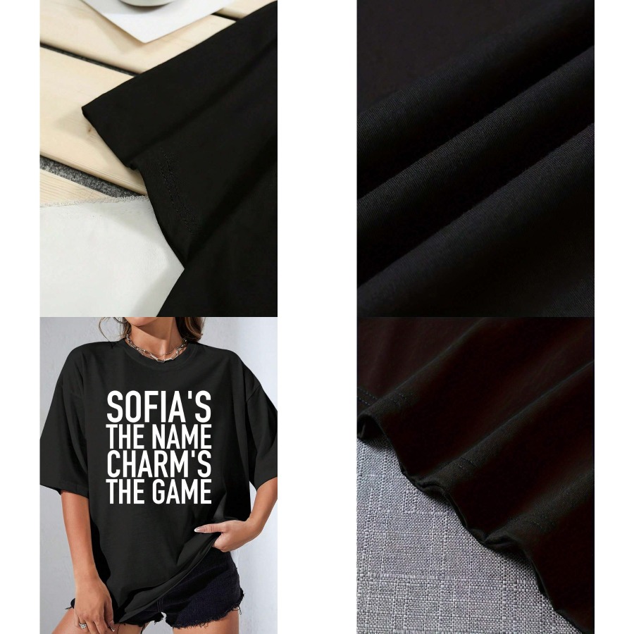 【New style】Women'S Name T-Shir - Party Games Quotes Short ulasan dan harga