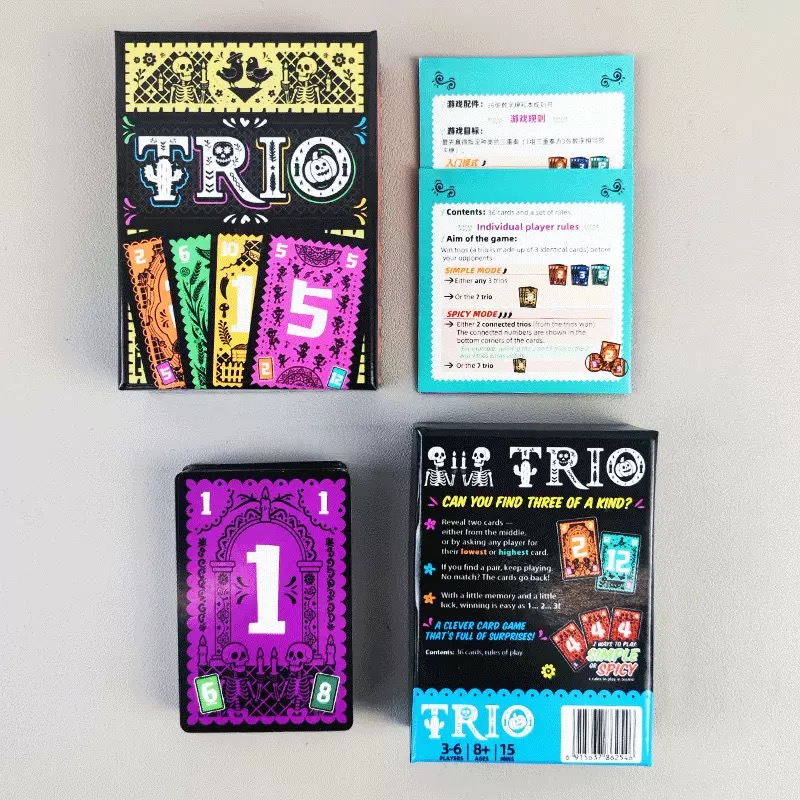 Trio, Family  Card Gameon the  - Party Games List ulasan dan harga