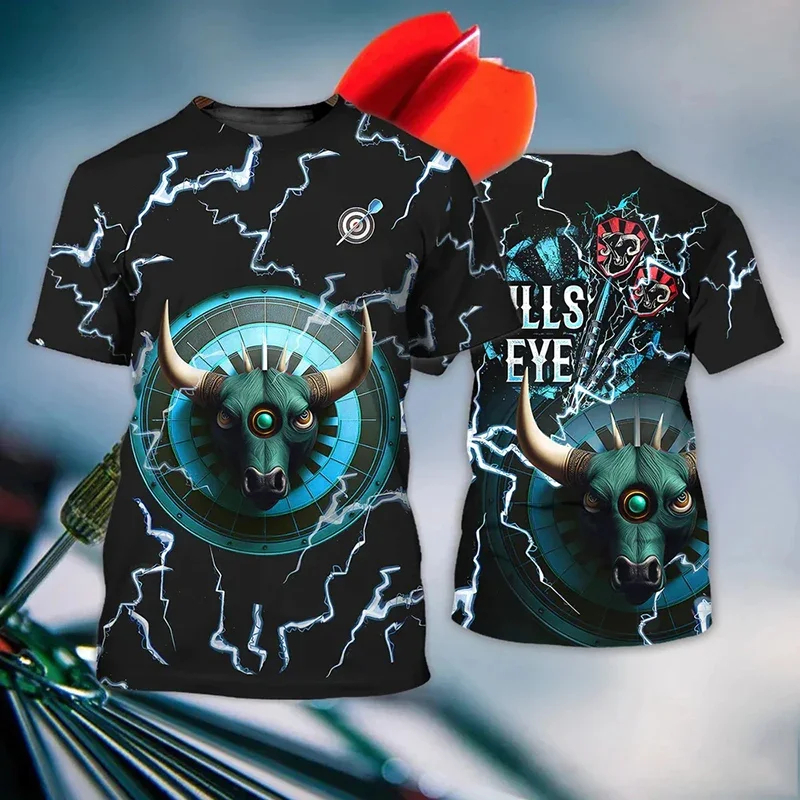 Darts Roulette T-shirt Men's B - Quick Games Party ulasan dan harga