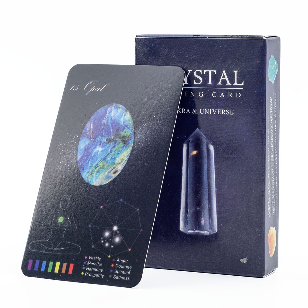 Crystals Healing Cards 60-Card - Zodiac Party Games ulasan dan harga