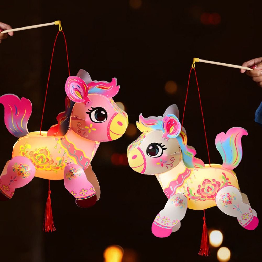 PVC Handheld Lantern Pony Chin - Party Games Graduation ulasan dan harga