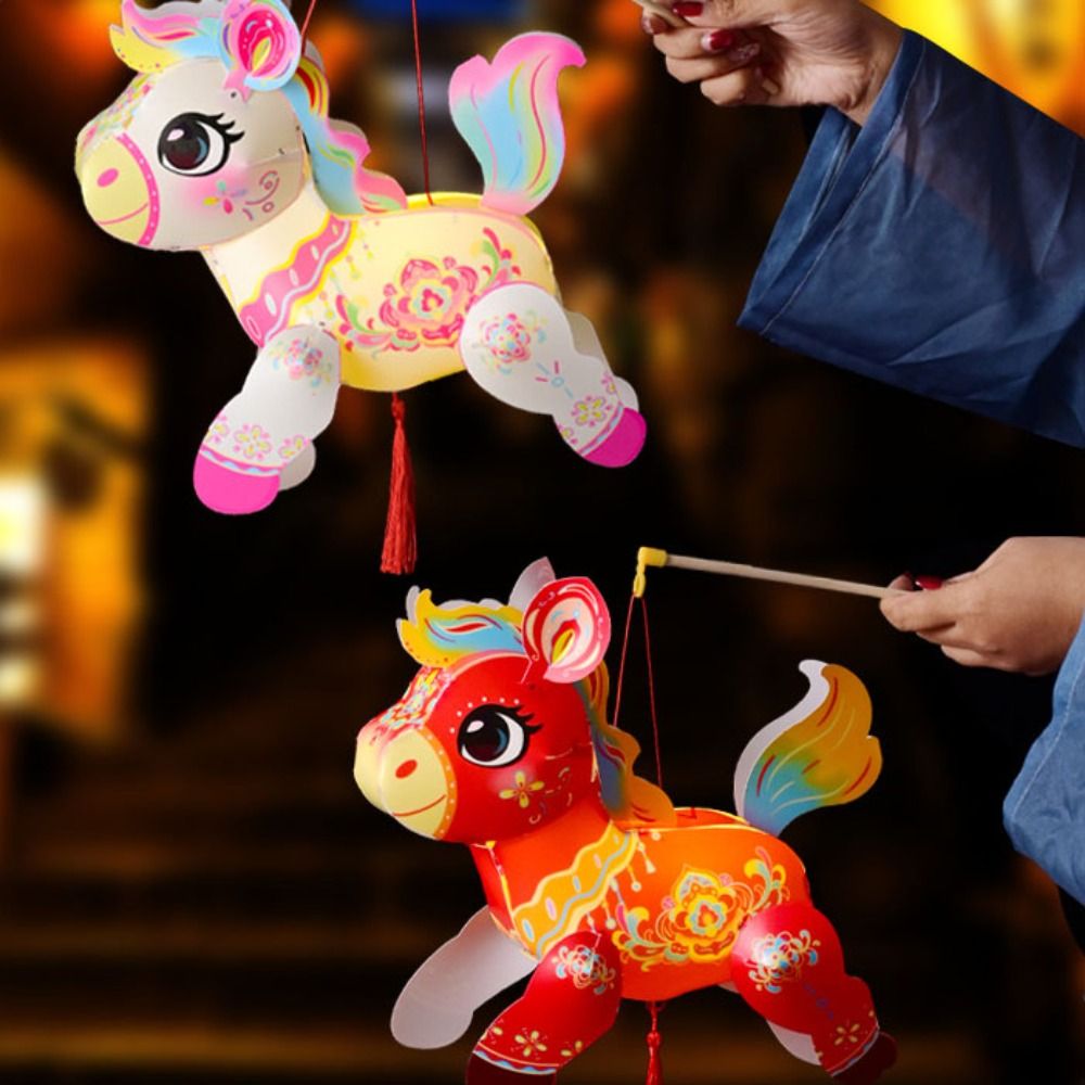 PVC Handheld Lantern Pony Chin - Party Games Graduation ulasan dan harga