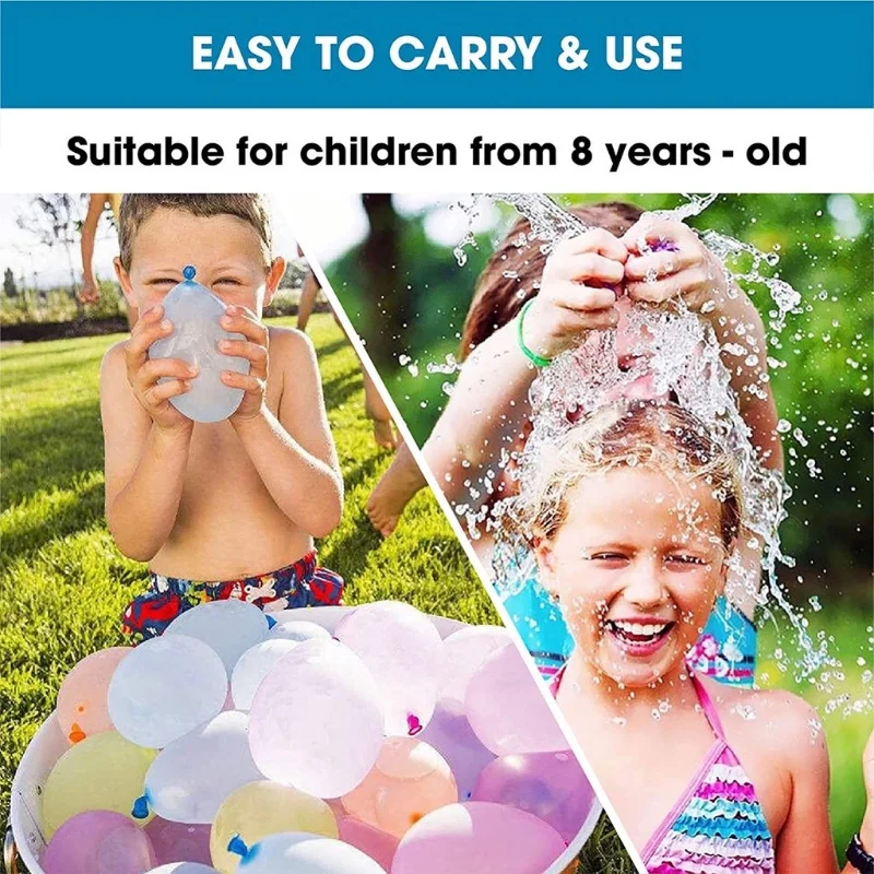 New 111Pcs Quick Fill Water Ba - Quick Games Party ulasan dan harga