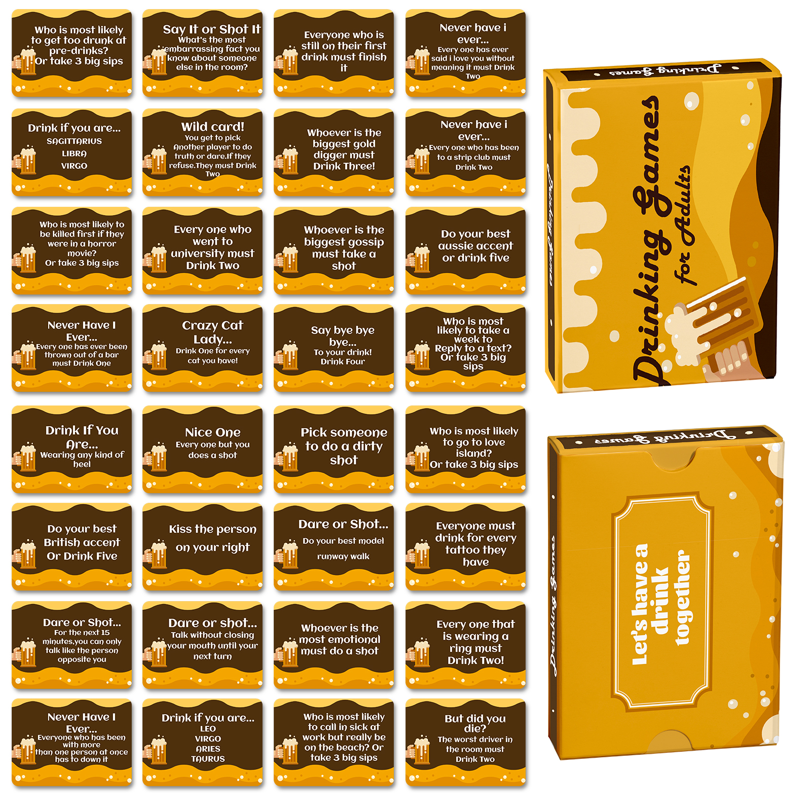 Drinking Party Game Cards | Ad - Party Games Adults Drinking ulasan dan harga