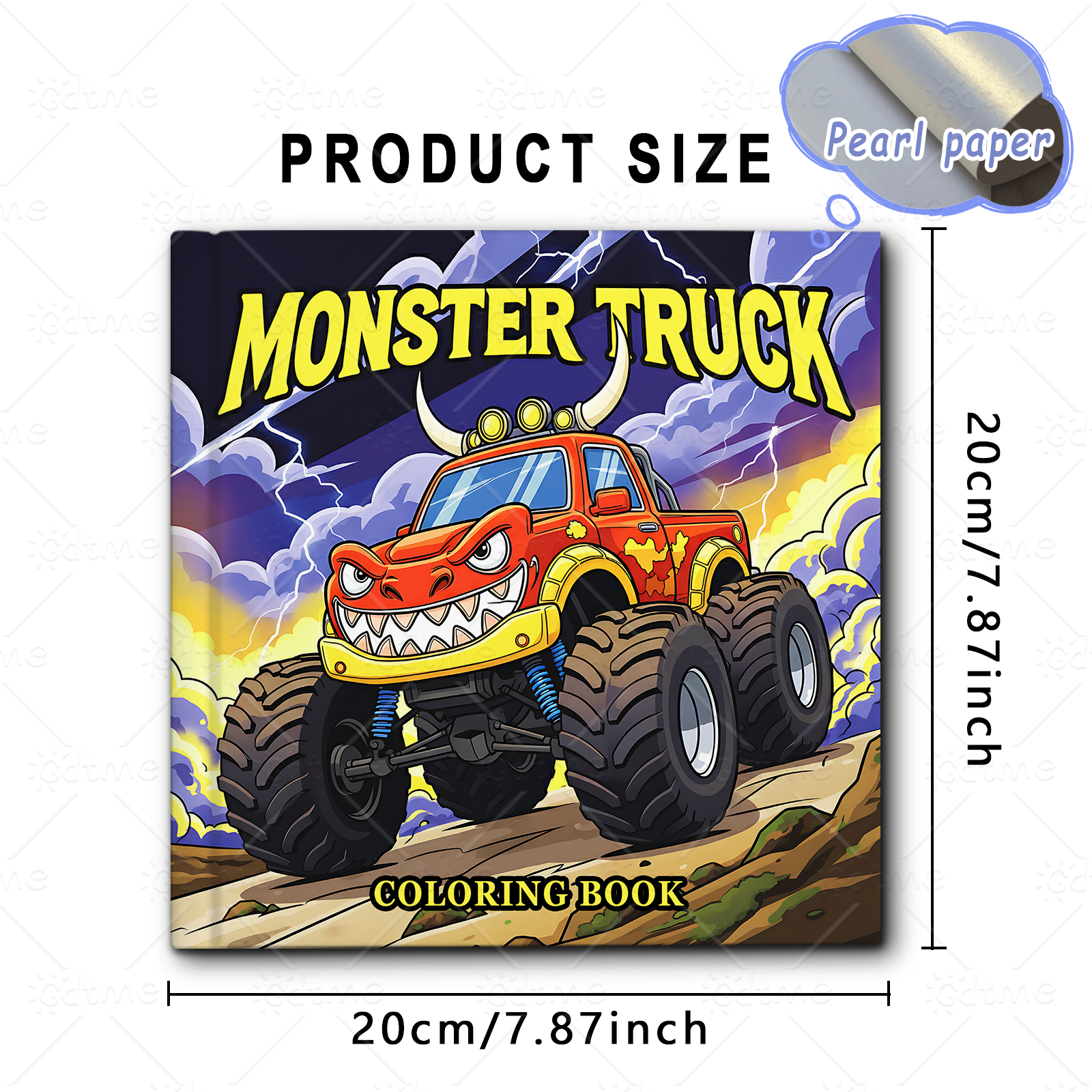 MONSTER TRUCK Coloring Book fo - Party Games Quiz ulasan dan harga