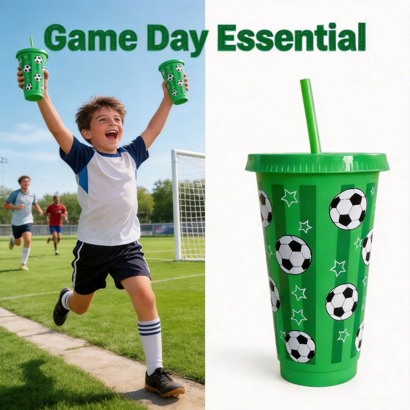 6/12Pcs 710ML Football Themed  - Party Games Adults Drinking ulasan dan harga