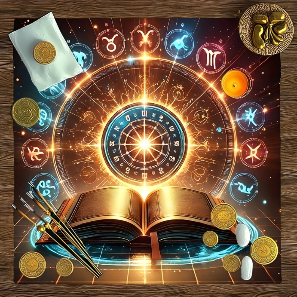Tarot Tablecloth Multiple Size - Zodiac Party Games ulasan dan harga