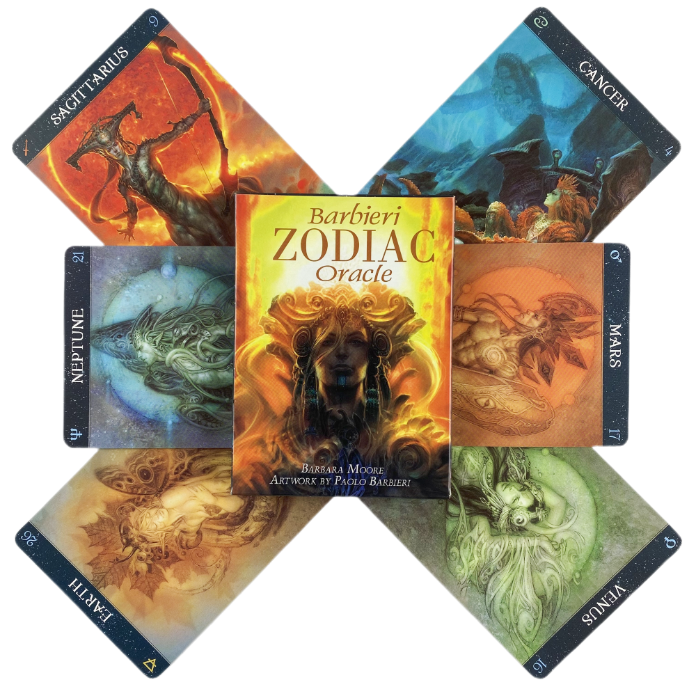 Barbieri Zodiac Oracle Cards D - Zodiac Party Games ulasan dan harga